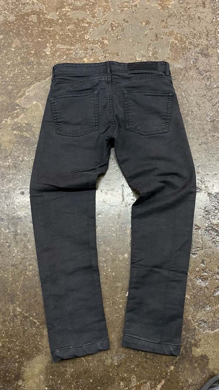 DSquared2 Authentic Denim Black Jeans - Picture 4 of 9